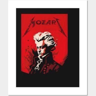 Metal Mozart Posters and Art